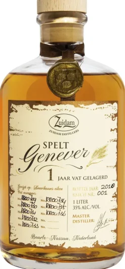 Jenever|Zuidam Spelt Genever 1 Year